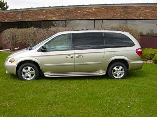 Owens Products Glastep 2165 Custom Molded Fiberglass Gray Running Boards 05-07 Chrysler Town and Country 05-07 Dodge Gr and Caravan-1.3 Inch Long Wheel Base W/Stow-N-Go Seats
