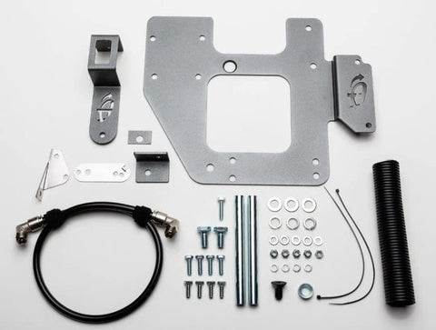 Compressor Bracket & Hardware UDA 122-7810 - JK Engine Bracket for ARB Dual Air Compressor - Black
