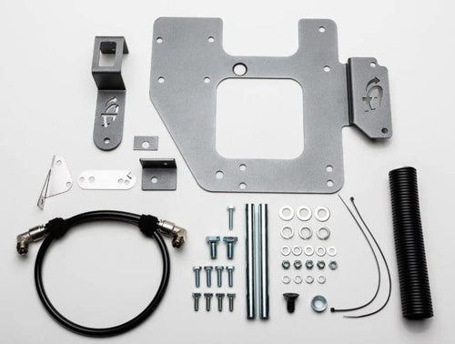 Compressor Bracket & Hardware UDA 122-7810 - JK Engine Bracket for ARB Dual Air Compressor - Black