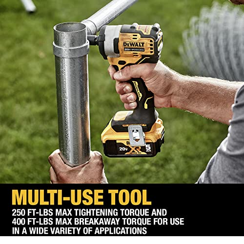 20V MAX* DEWALT DCF913P2 3/8 in. Cordless Impact Wrench with Hog Ring Anvil Kit