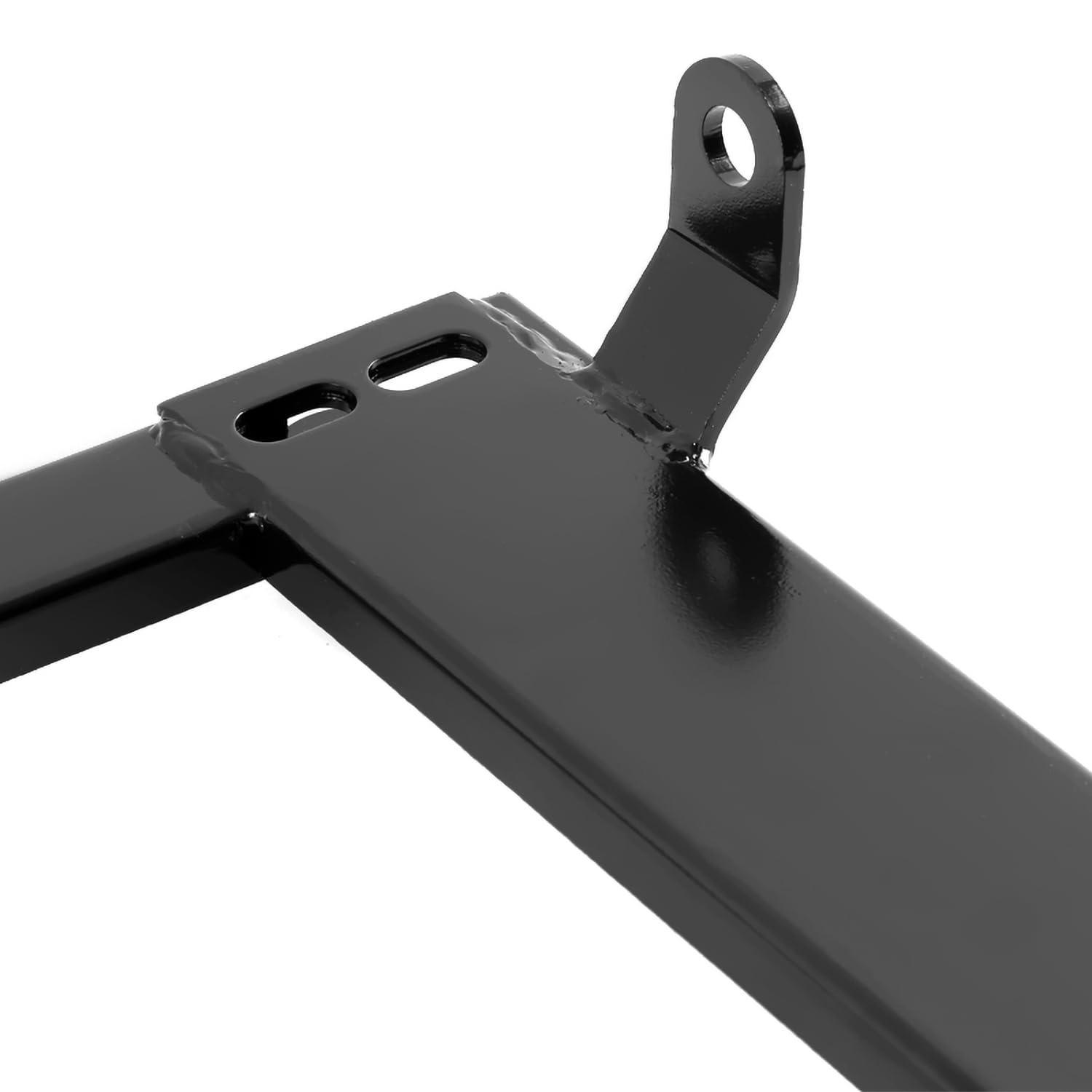 Steel Mounting Brackets Spec-D Tuning Racing Seat Rail Track Pair Compatible with 1999-2005 BMW E46 3 Series 2Dr