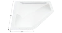 RV ICON 01871 Skylight, White