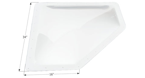 RV ICON 01871 Skylight, White