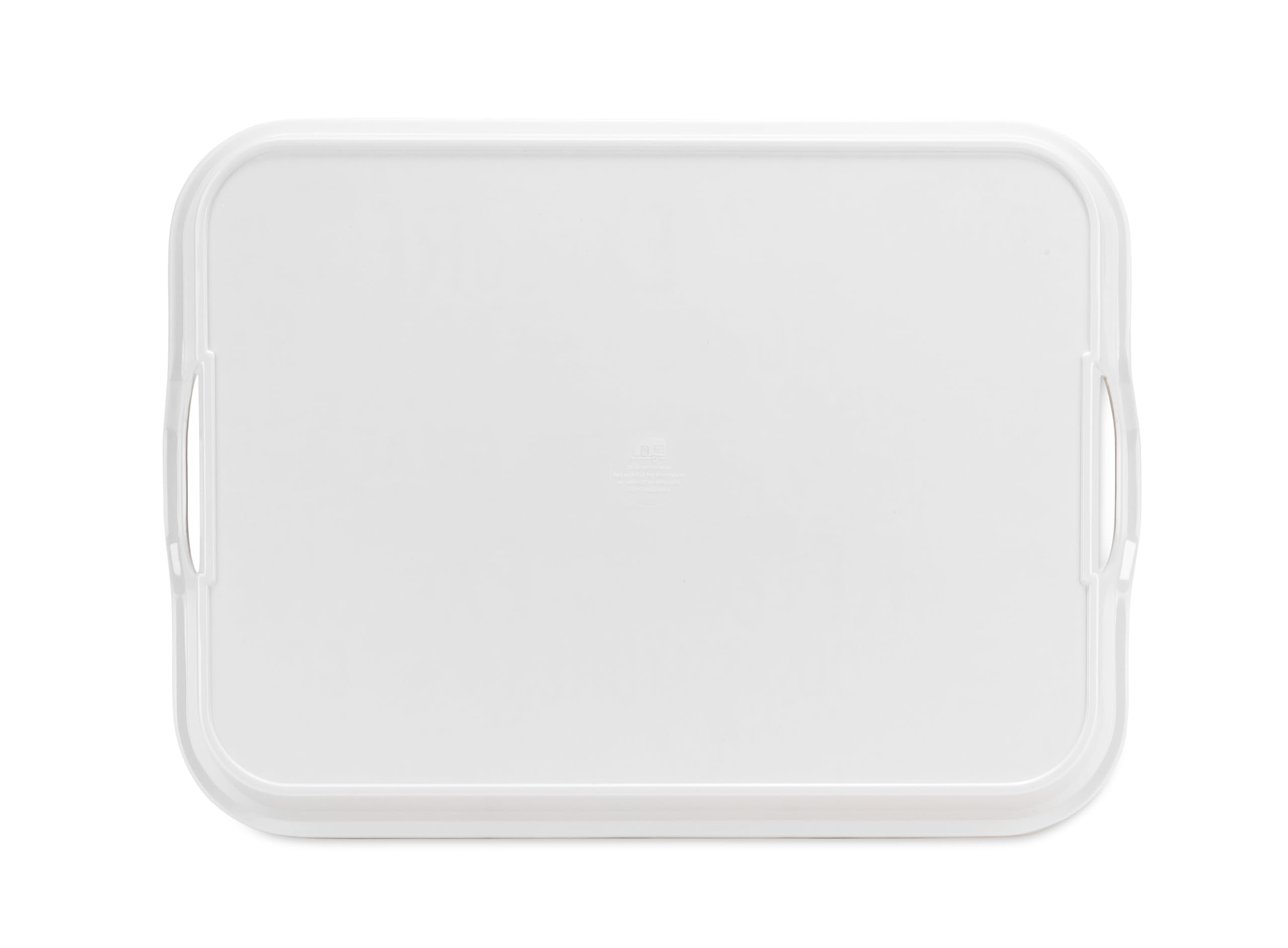 Camco Melamine RV Serving Tray is Better at the Campsite Life - Features Camping/RV Themed Design - Great for Kitchen Prep, Picnics, Grilling, and More - Serving Platter is Dishwasher Safe (53486)