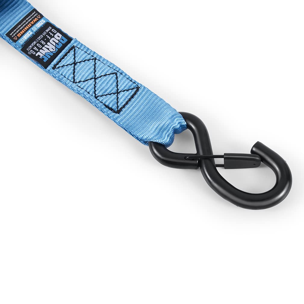 Heavy-Duty Borne Off-Road Ratchet Tie-Down Kit (2-Pack), Blue