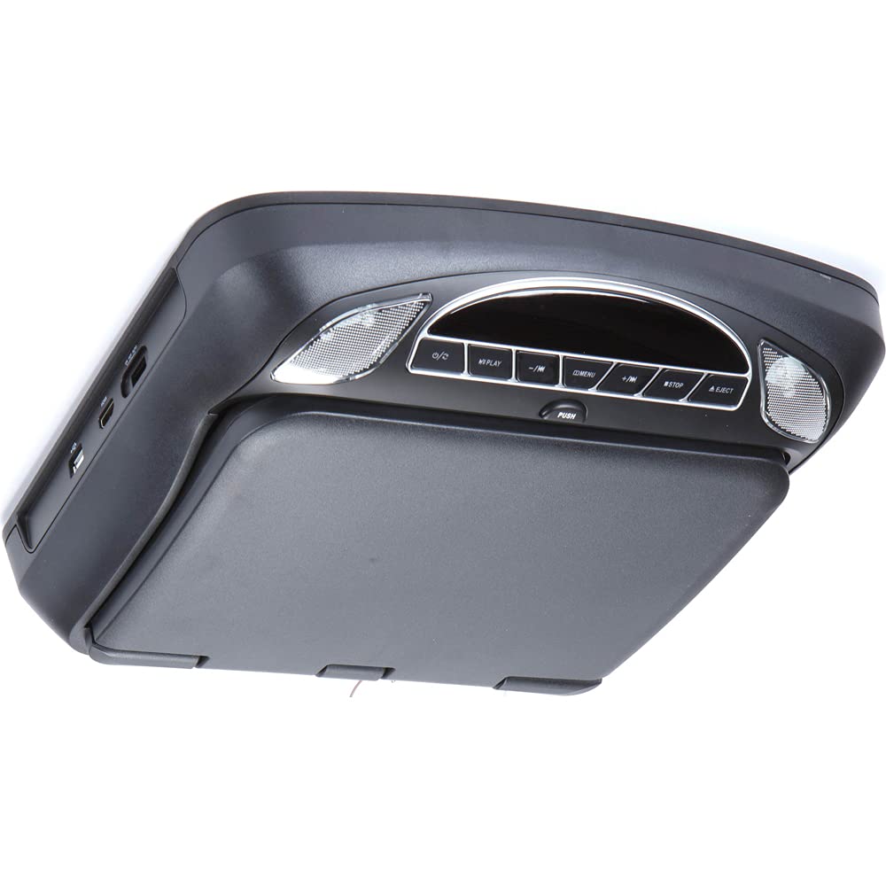 10.1" Audiovox Overhead Monitor SmartTV Ready, DVD, HDMI, SD, and USB Entertainment System