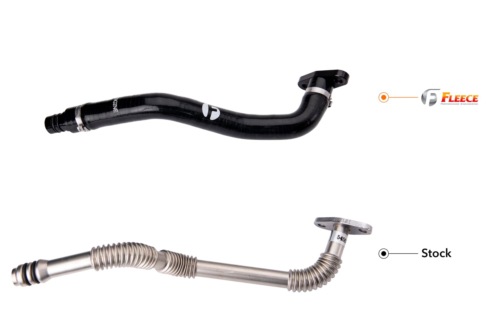 19-22 Dodge 2500/3500 Fleece Performance 6.7L Cummins Turbo Drain Tube Kit (FPE-CTDT-19-KIT)