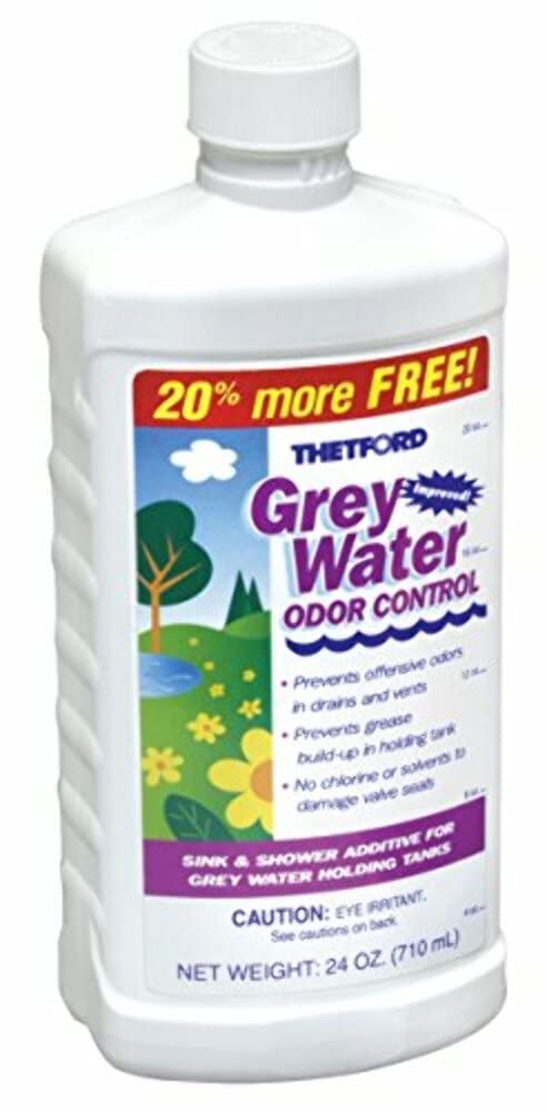 Grey Water Odor Control - 24 oz RV Grey Water Tank Treatment - Thetford 15842