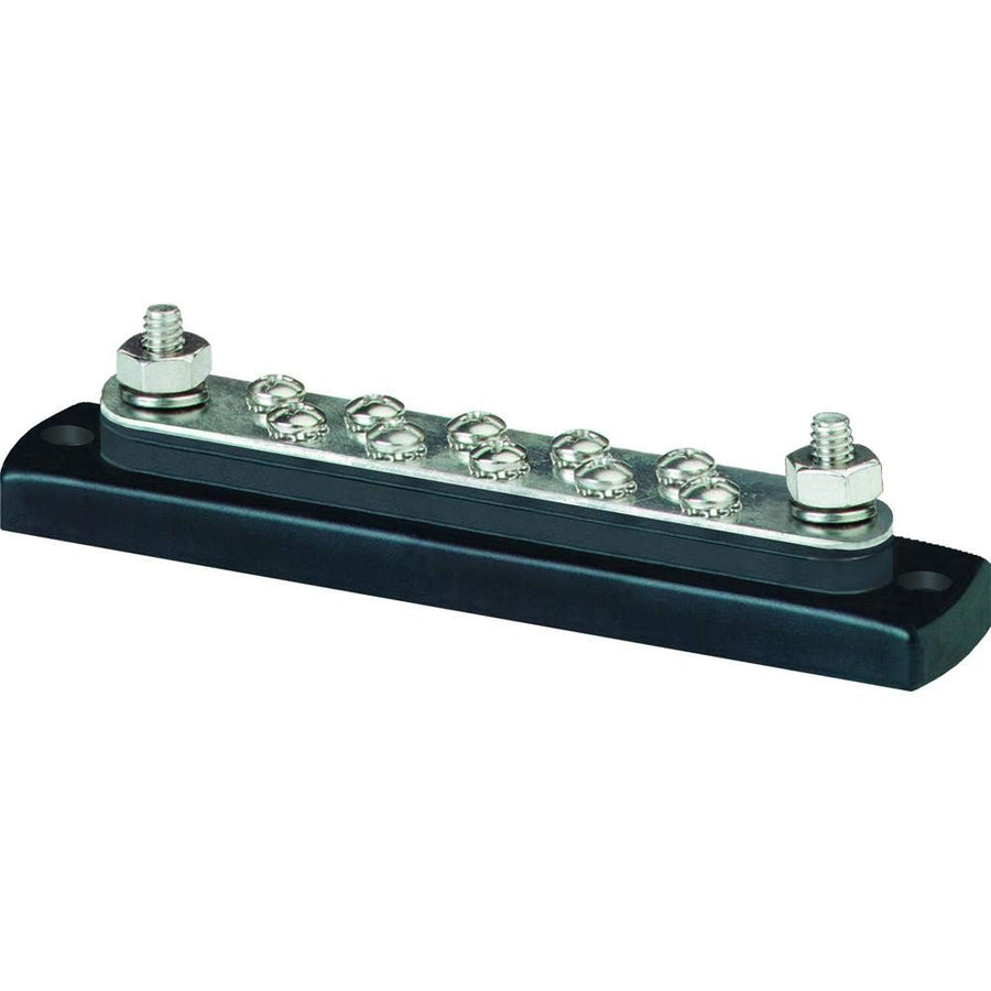 Busbar Blue Sea 150amp Screw Terminal 10-Gang 1/4-20 2301