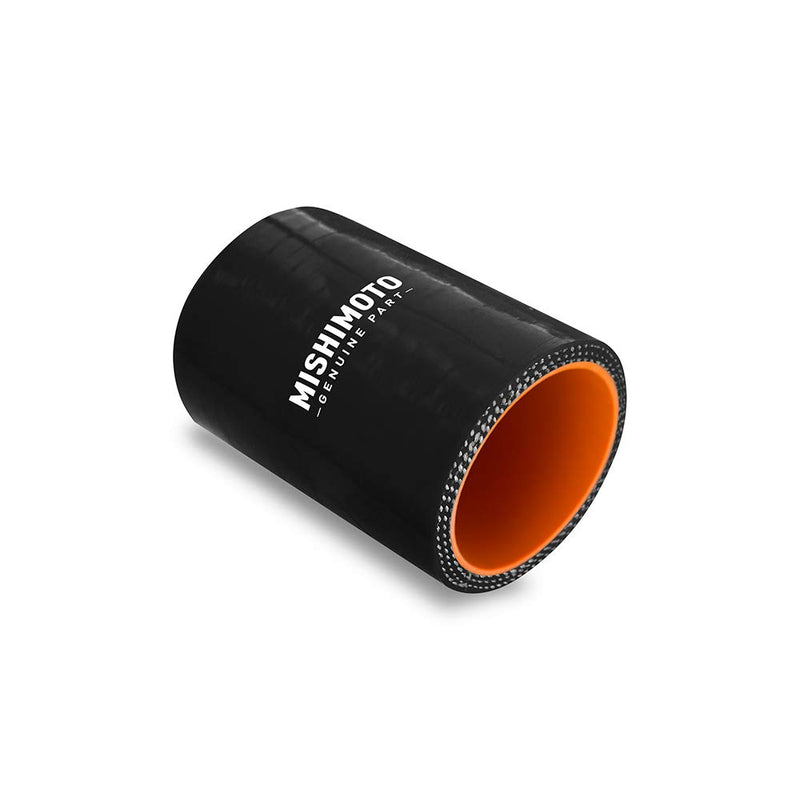 Straight Mishimoto Silicone Coupler - 2.5" x 1.25", Black