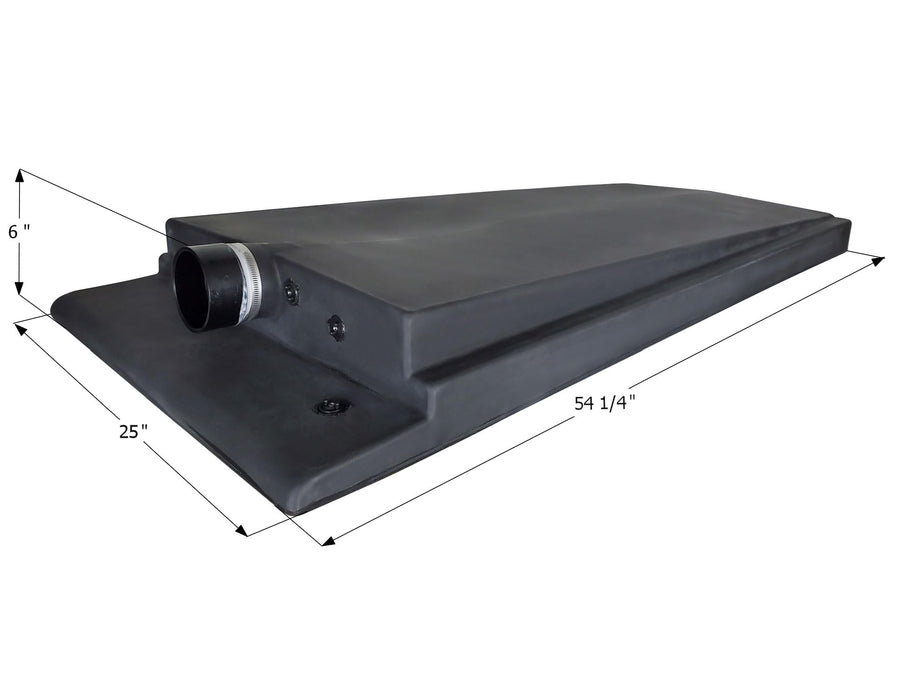 Holding Tank ICON 14753 H3826 600211027-25 Gallon, 54.25" x 25" x 6"