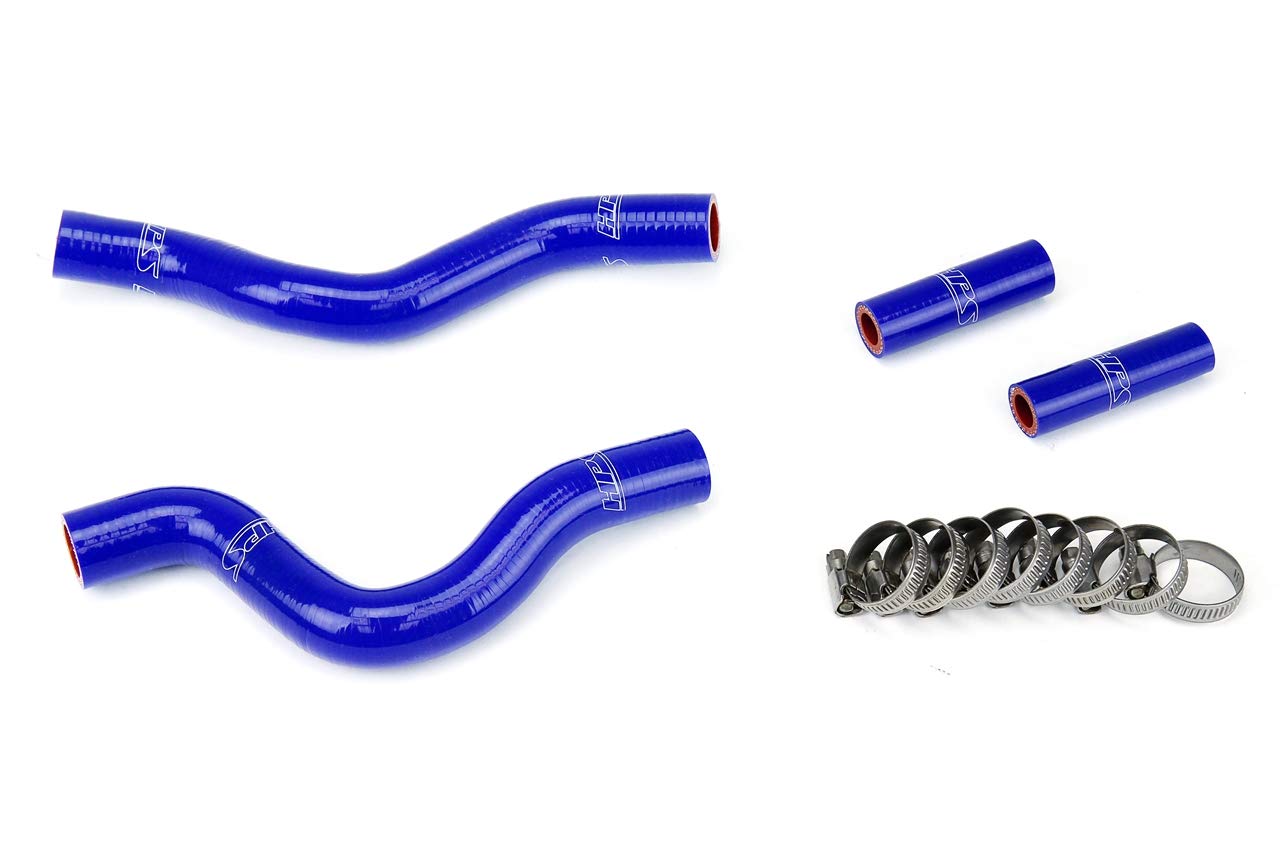 Blue HPS 57-1257-BLUE Silicone Radiator Coolant Hose Kit
