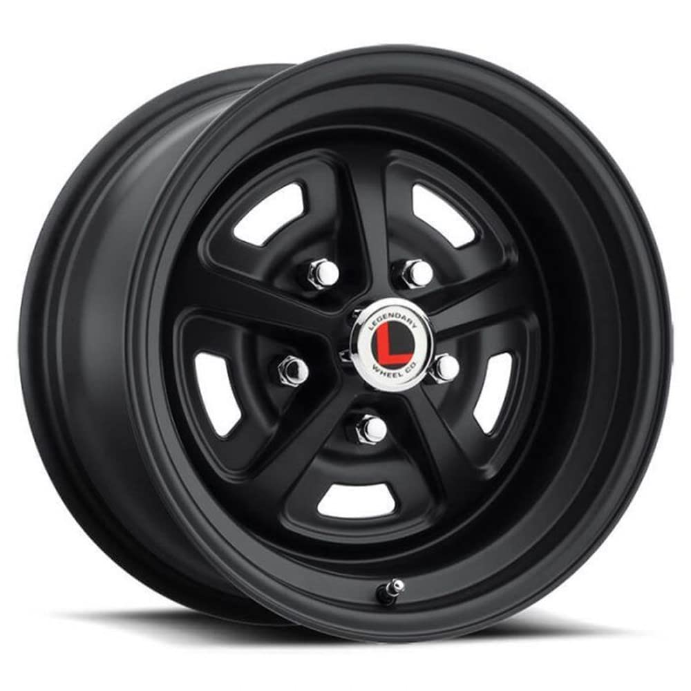 Magnum Legendary Wheels 500-17 x 7 in. - 5 x 4.5-4.25 bs - Stealth Black