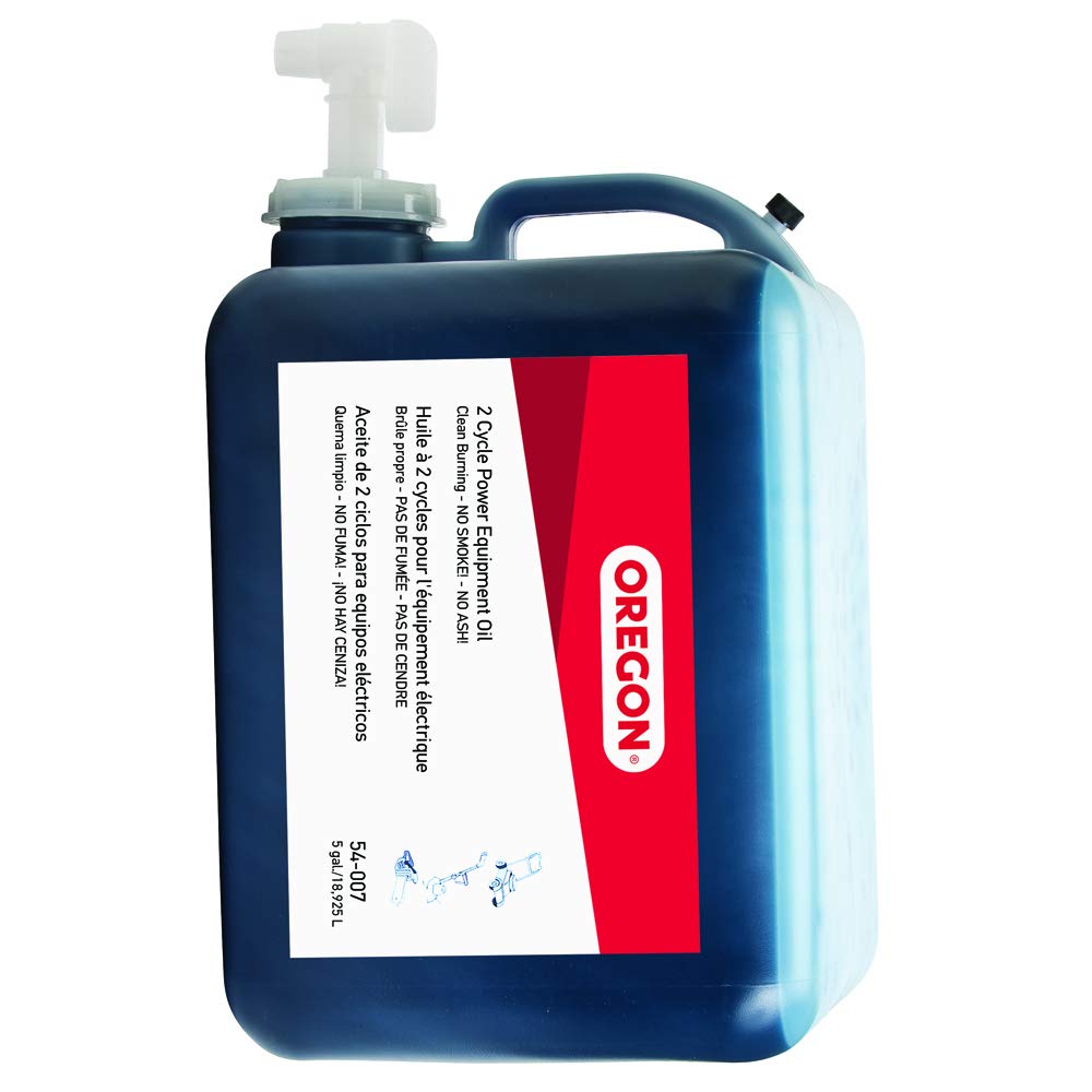 Two Cycle Oil Oregon 54-007, 5 Gallon Jug, 250 Gallon Mix