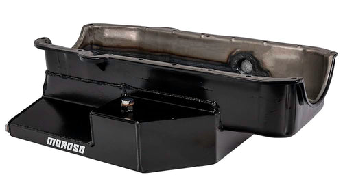 Moroso Steel Circle Track 21326 Oil Pan, Fits Pre-80 Small Block Chevy Engines In Limited Sprints and others