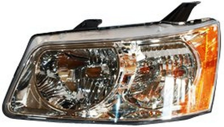 Left TYC Headlight Assembly Compatible with 2006-2009 Pontiac Torrent