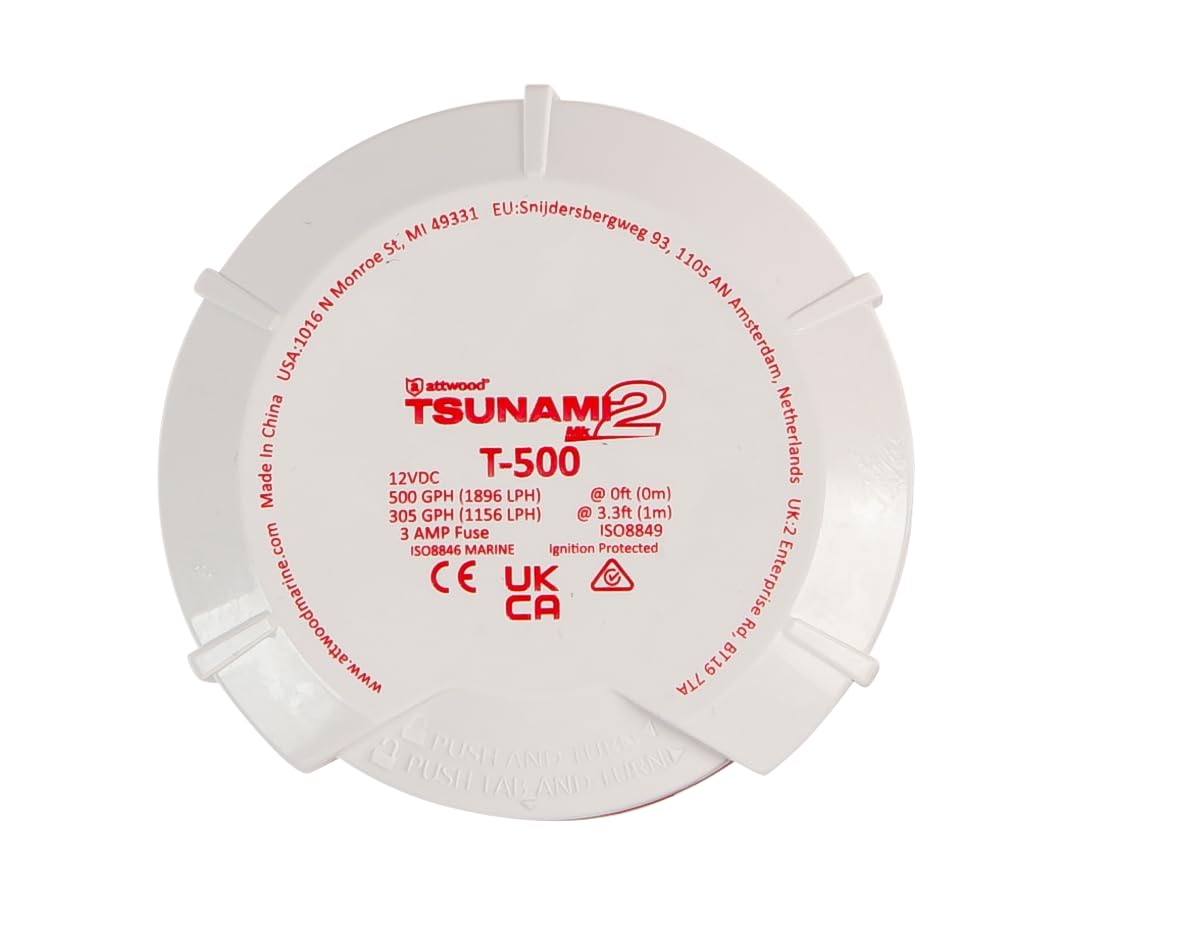 Tsunami MK2 Attwood 500 GPH Replacement Cartridge