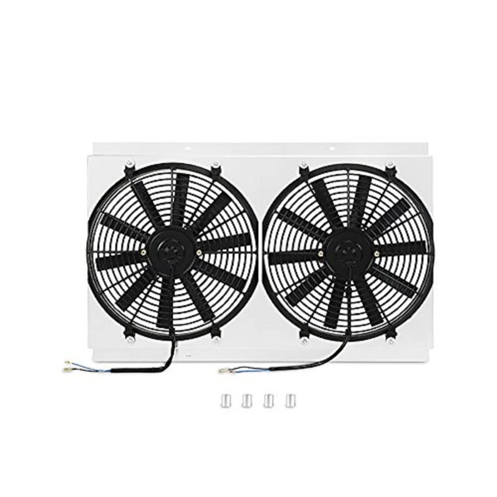 Mishimoto Performance Aluminum Fan Shroud MMFS-CK-67K w/ Fan Controller fits Chevrolet/GM C/K Truck, 1967-1972