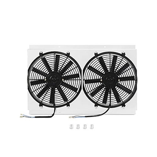 Mishimoto Performance Aluminum Fan Shroud MMFS-CK-67K w/ Fan Controller fits Chevrolet/GM C/K Truck, 1967-1972