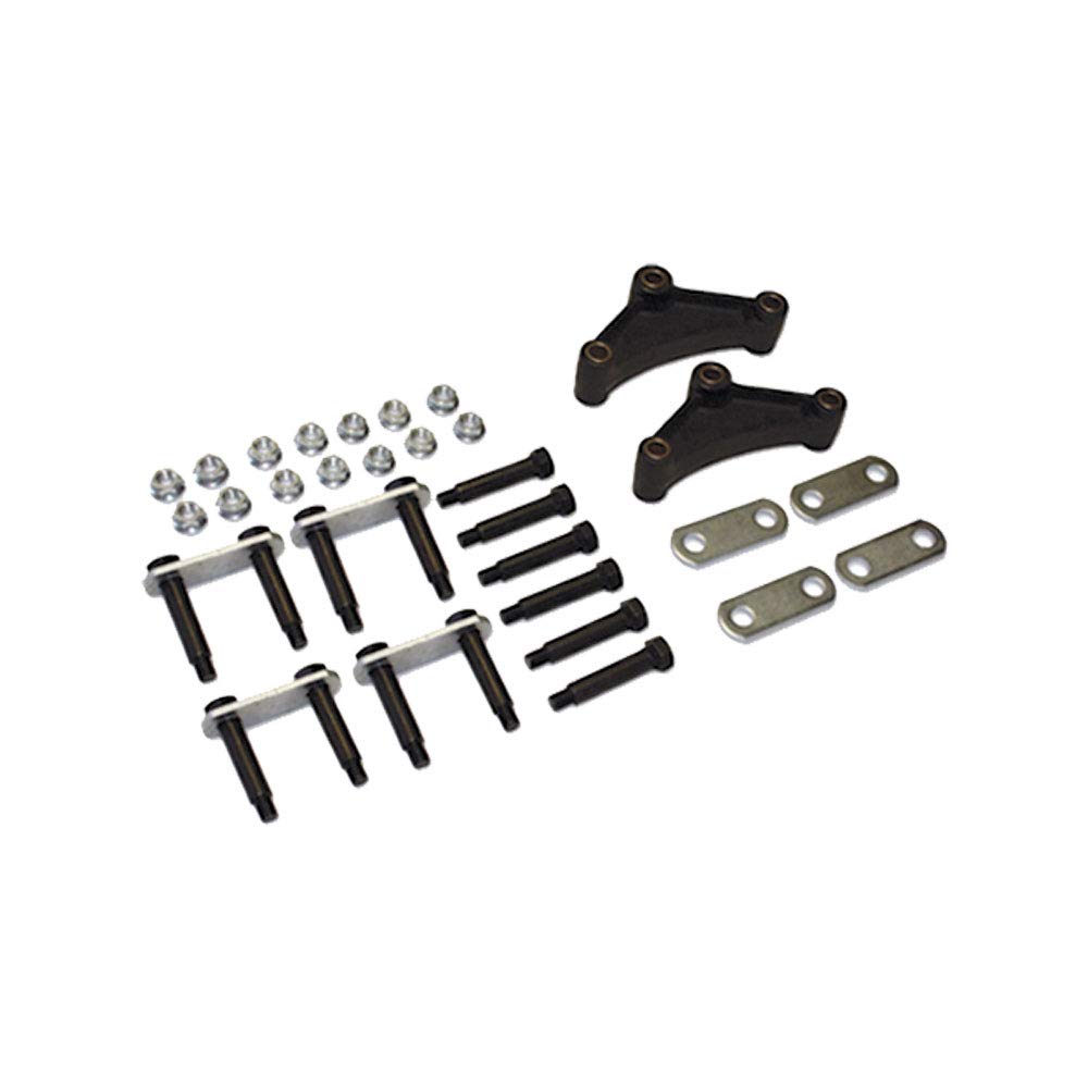 Lippert Suspension Kit for Trailer Axle Attaching Parts (AP) 2,000-7,000-lb. Double-Eye Tandem Axles - Standard Equalizer, Standard Bolts - 121097