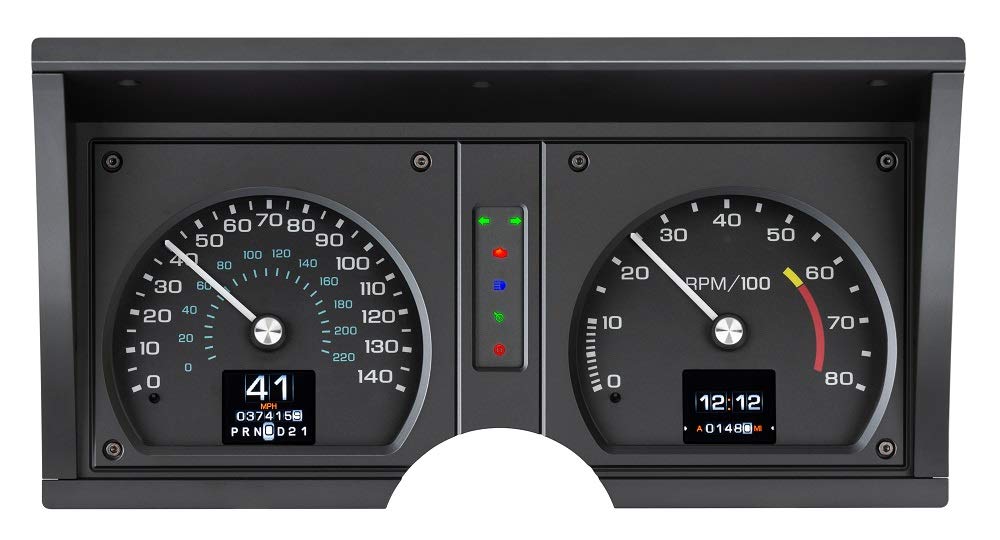 Dakota Digital Retrotech Gauge Instrument System RTX-78C-VET-X Compatible with 1978-82 Chevy Corvette