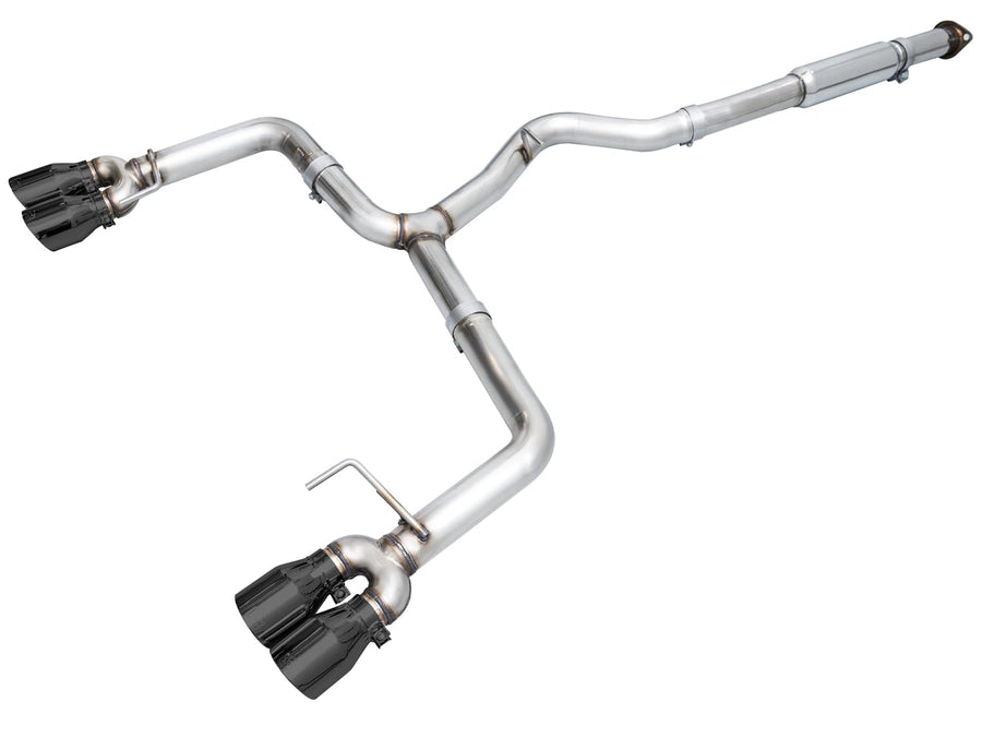 WRX Exhaust AWE Tuning - Stainless Steel, Black