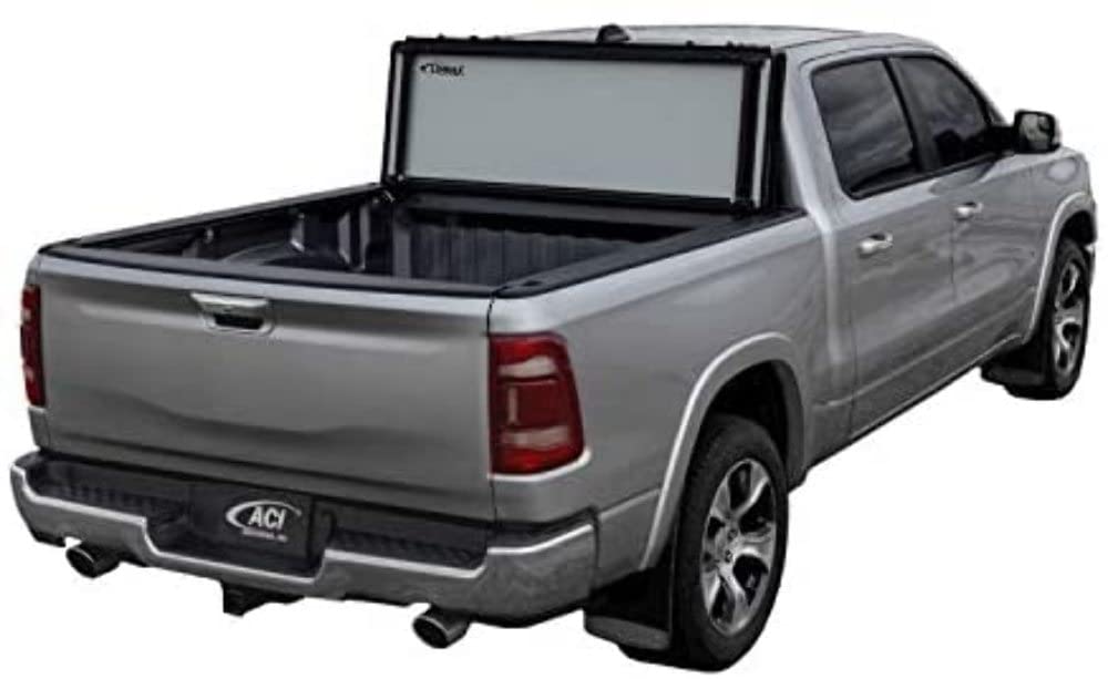 Stance LOMAX G3060019 Hard Tri-Fold Cover; Black Urethane Finish; Single Rail;