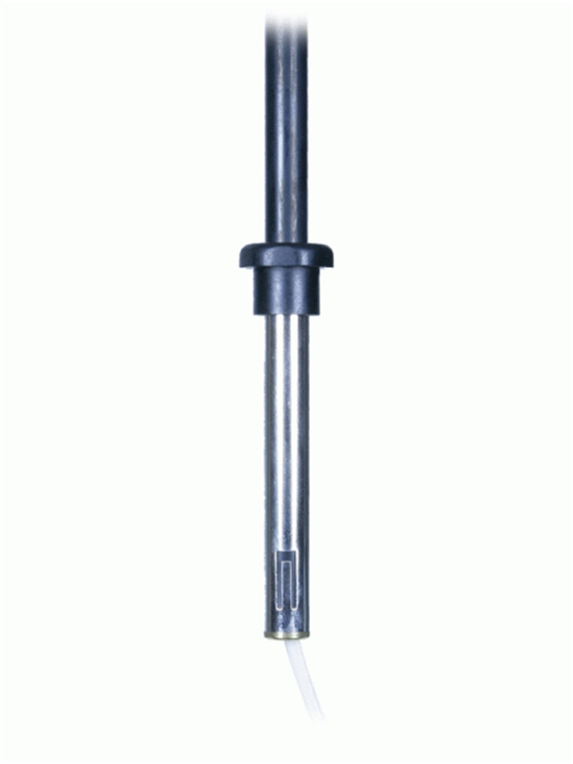 Metra Replacement Antenna Masts - Black Stainless Steel Replacement Mast and Nut (44-PWR22B)