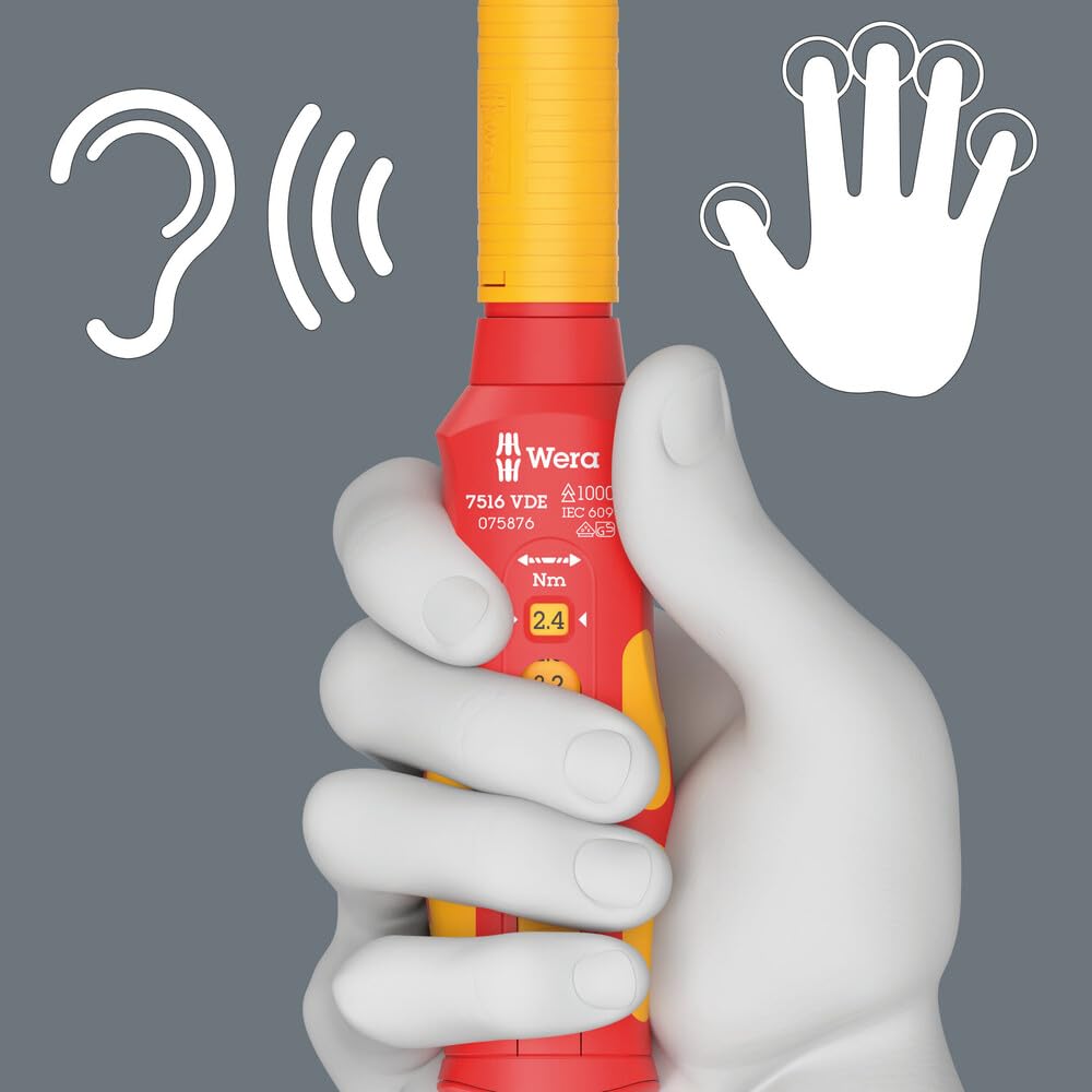 VDE KRAFTFORM 7516 SCREWDRIVER 2,4-4,0 NM