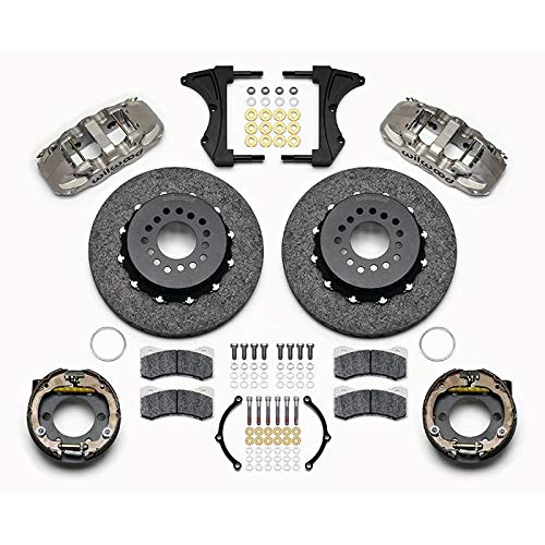 14.00" C/SiC AERO4 Dynamic Rear P-Brk Kit,Nickel