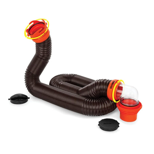 RV Trailer Camper Camco 39761 Rhinoflex Sewer Kit 15 RV 39761