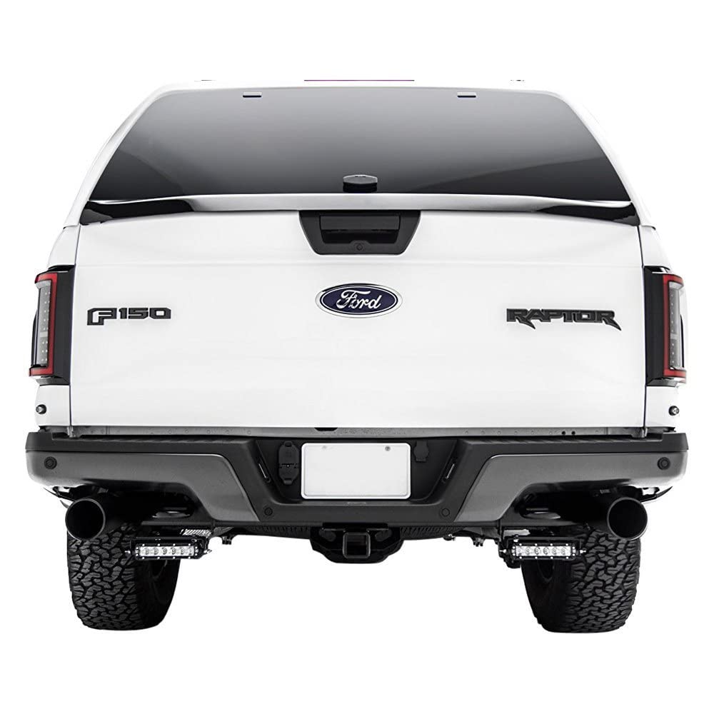 ZROADZ LED Mounting Bracket Under Rear Bumper - Compatible w/ 2018-2020 Ford F-150 - to Mount (2) 6 Inch Single Row Slim ZROADZ or similar style LED Lights (Not Included) - PN Z385662
