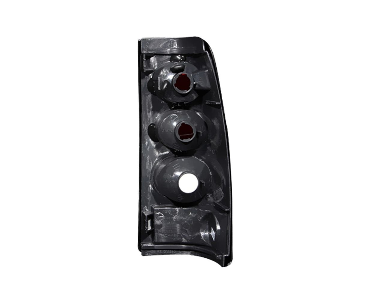 Black Euro Tail Light Set-Clear Lens ANZO USA 211025