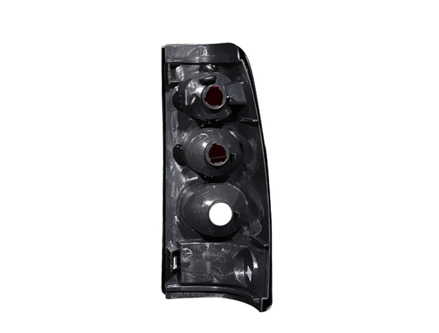 Black Euro Tail Light Set-Clear Lens ANZO USA 211025