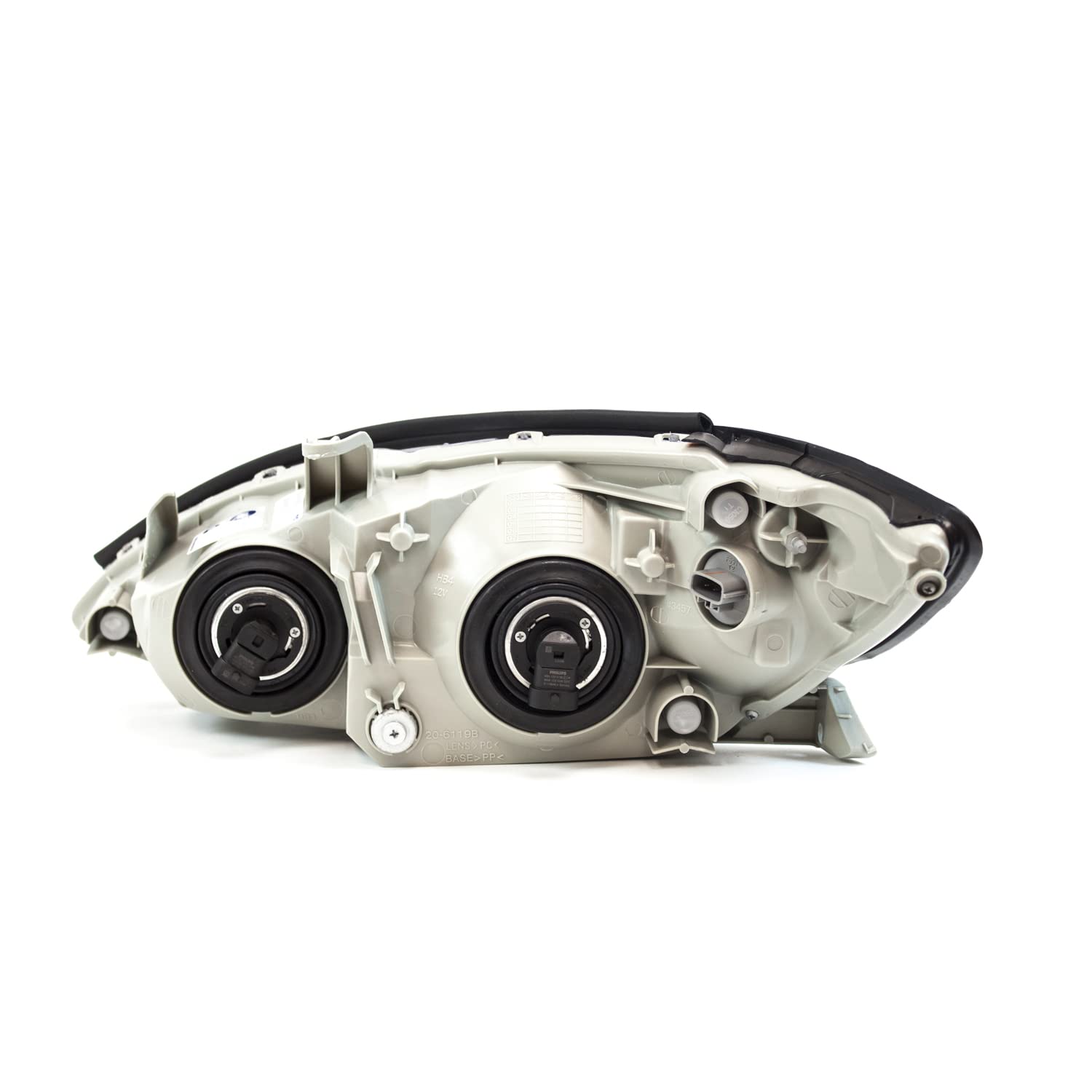 Right TYC Headlight Assembly Compatible with 2002-2004 Toyota Camry