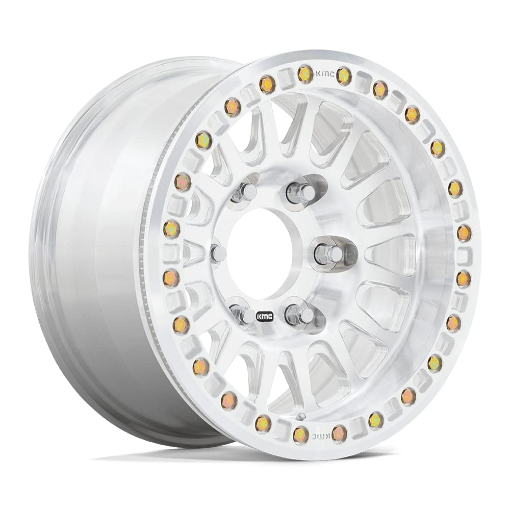 KMC Wheels 17X9 IMPACT FORGED BEADLOCK 6X1354.53 -12mm RAW MACHINED - KM445DX17906312N