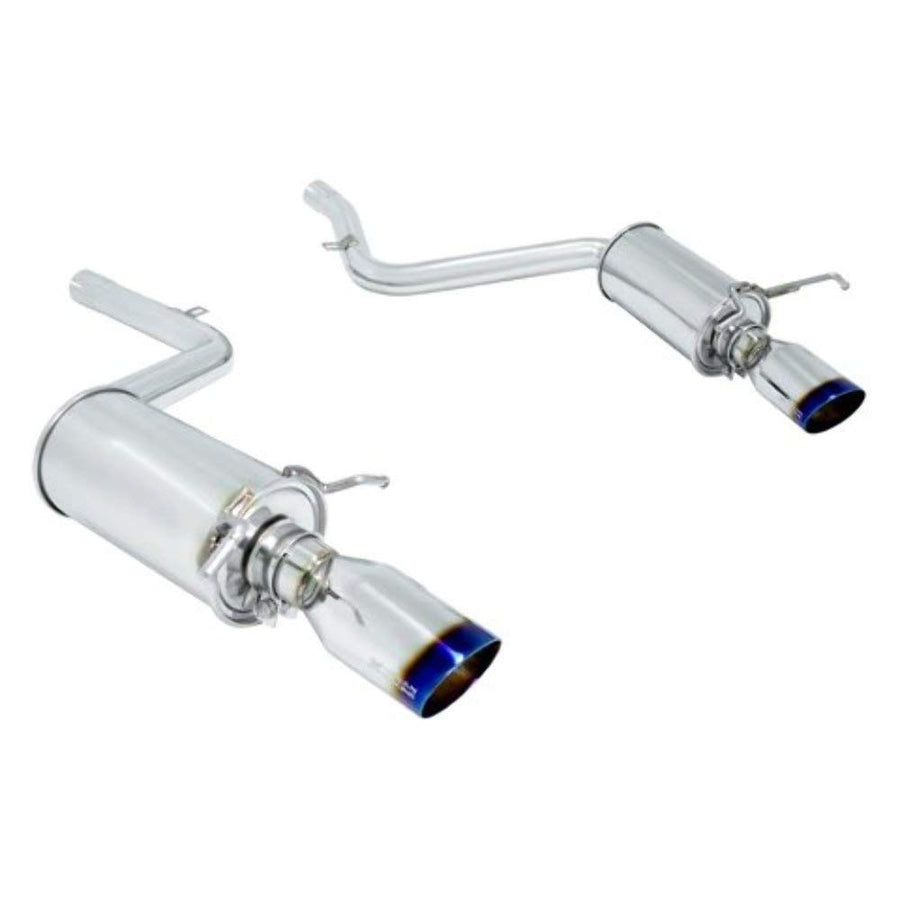 Stainless Steel Megan Racing MR-CBS-W204V6-VO-R Cat-Back Exhaust System