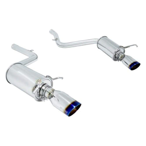 Stainless Steel Megan Racing MR-CBS-W204V6-VO-R Cat-Back Exhaust System