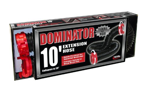 Dominator Valterra 10' Extension Hose , Black