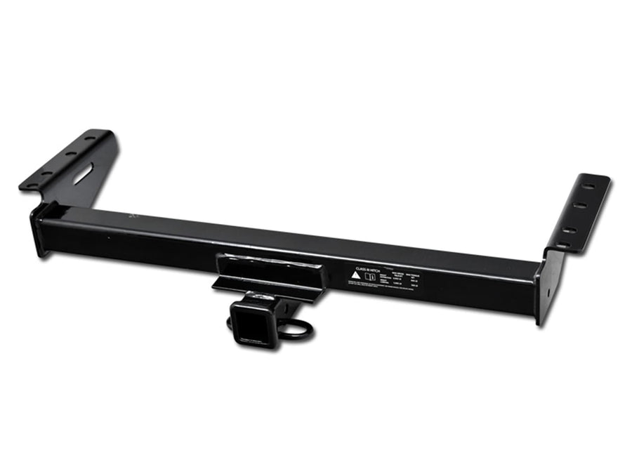 Class 3 Armordillo Trailer Tow Hitch with 2" Receiver Tube - Black Fits 1984-2001 Jeep Cherokee