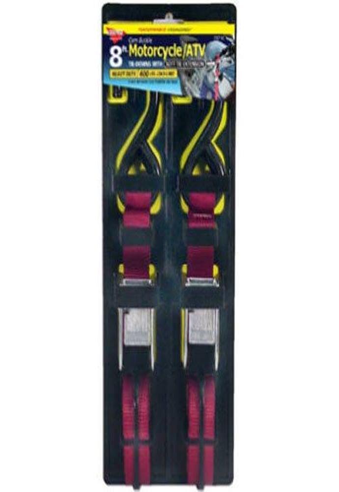 8 ft. L Keeper Black Tie Down Strap 1200 lb. 1 pk