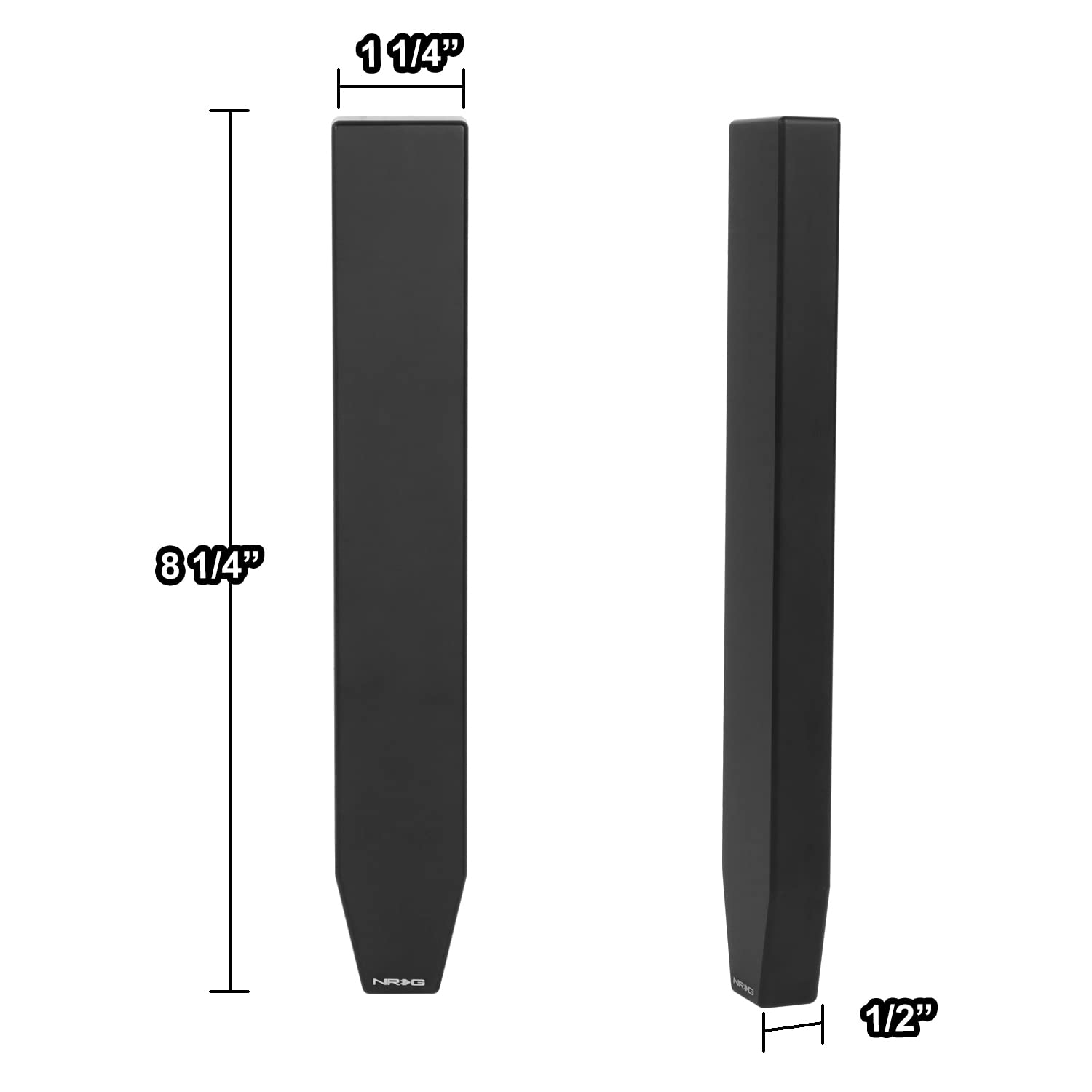 NRG Innovations M12 X 1.25 Aluminum Weighted Monolith Shift Knob, Black SK-600BK-12125