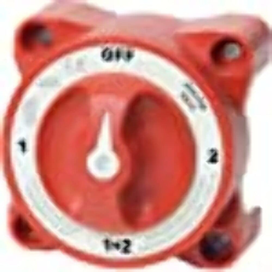 E Ser. Batt Sw, 1-2-Off-Both, Blue Sea Systems Red