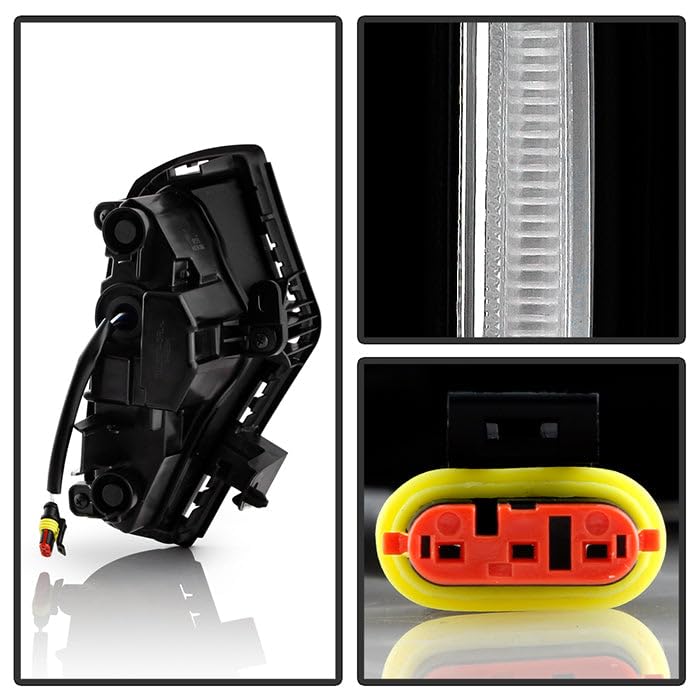 Toyota RAV4 2019-2021 Spyder OEM Full LED Fog Lights w/Switch - (Bulb Size - 4W LED) - Clear