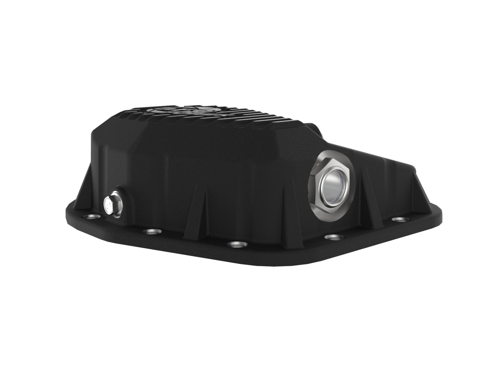 aFe POWER Rear Differential Cover Pro Series Black w/Machined Fins - #46-71320B - Ford F-150/Raptor 97-23 (9.75-12)
