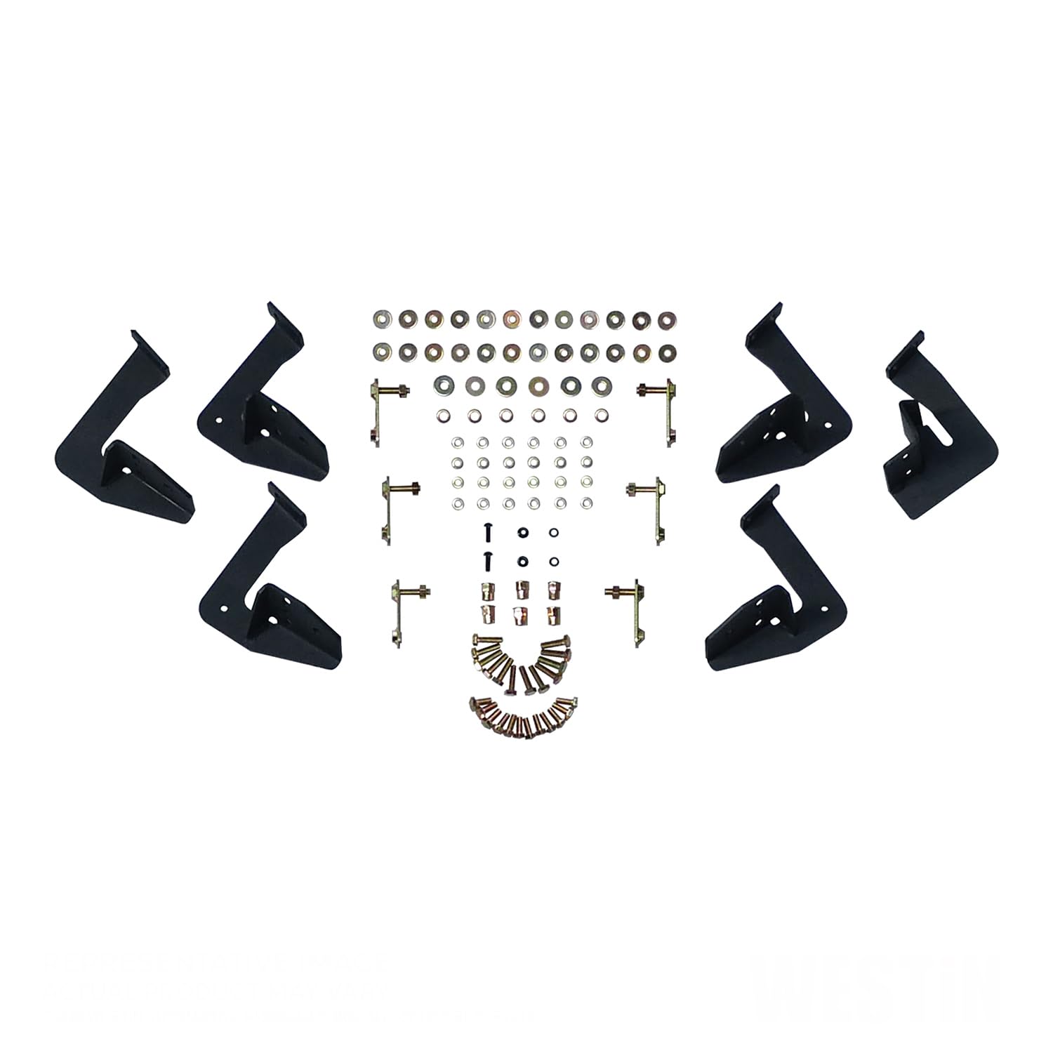 HDX Stainless Westin Drop Nerf Bars fits 2009-2014 F-150 SuperCrew Textured Black Pair