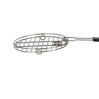 Hotshot 15" Wood Burning Fire Pit Grill Silver Round Stainless Steel