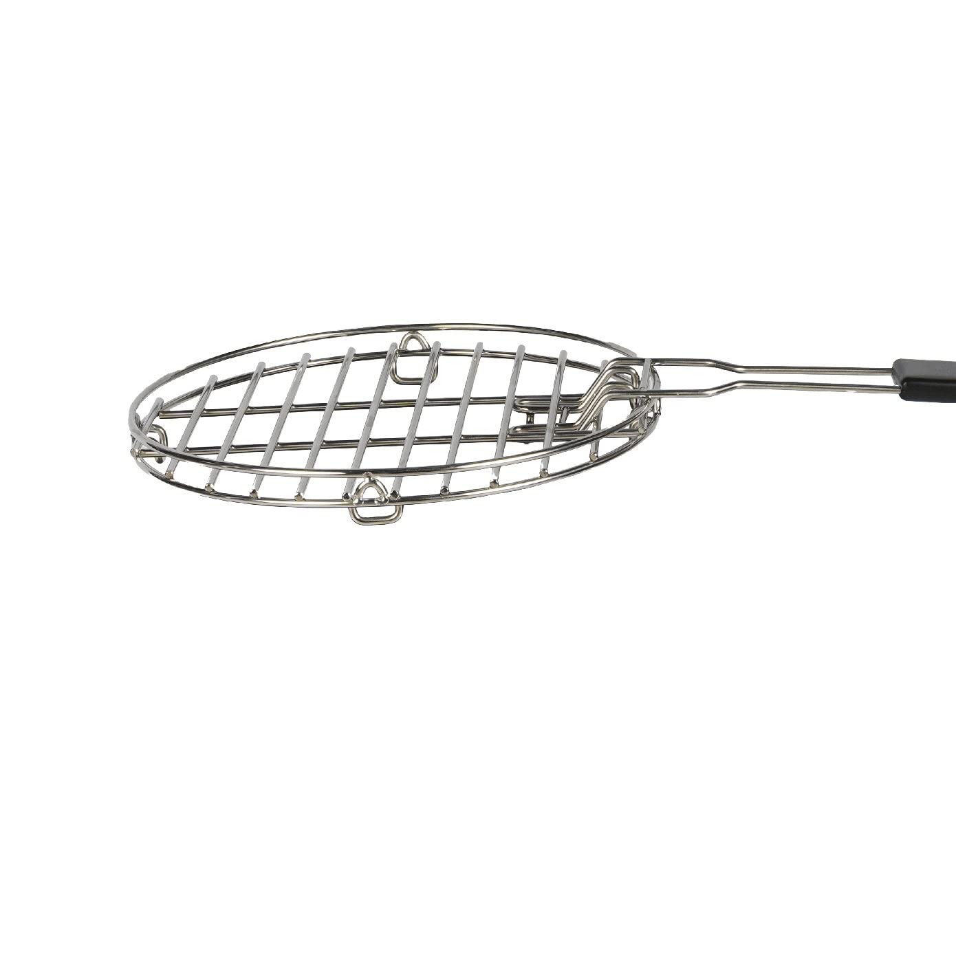 Hotshot 15" Wood Burning Fire Pit Grill Silver Round Stainless Steel
