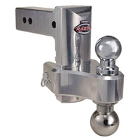Trimax TRZ6ALHD Heavy Duty 6" Pin & Clip Aluminum Drop Hitch for 2-1/2" Receivers-Includes Dual Balls