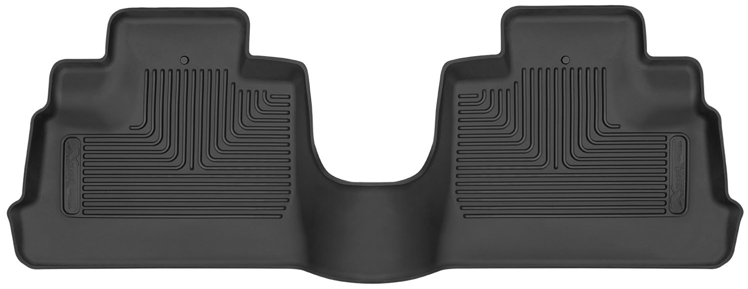 Husky Liners X-act Contour Floor Mats | 4-Door Fits 2007-2018 Jeep Wrangler JK | 1-pc Black, 2nd Row - 53671